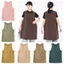 Tạp dề nhà bếp YUUKII, Áo Vest dài chống thấm nước chống bẩn, Tạp dề nhà bếp phong cách Nhật Bản đa năng thời trang Unisex