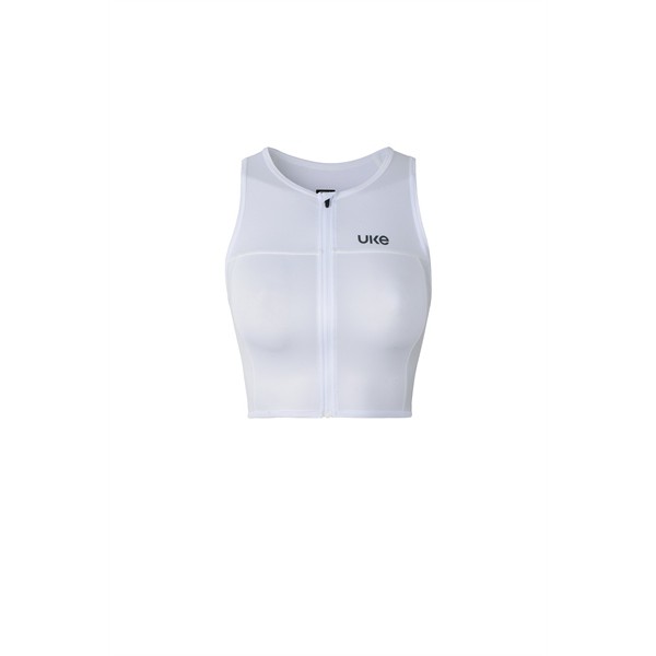 FBL014B - Áo Ba Lỗ UKE Nữ White, Áo Lót Mặc Trong Đạp Xe UKE Siêu Nhẹ & Thoáng Khí