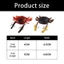 Treeling Mềm Jig Đầu Dụ Nhân Tạo Swimbait Nổi Cua Dụ Biển Câu Cá