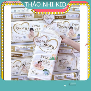 Bỉm ngày ,đêm Gooby Extra Quần/Dán siêu mỏng mềm, thấm hút tốt size dán NB/S/M quần M/L/XL/XXL/XXXL- THẢO NHI KID