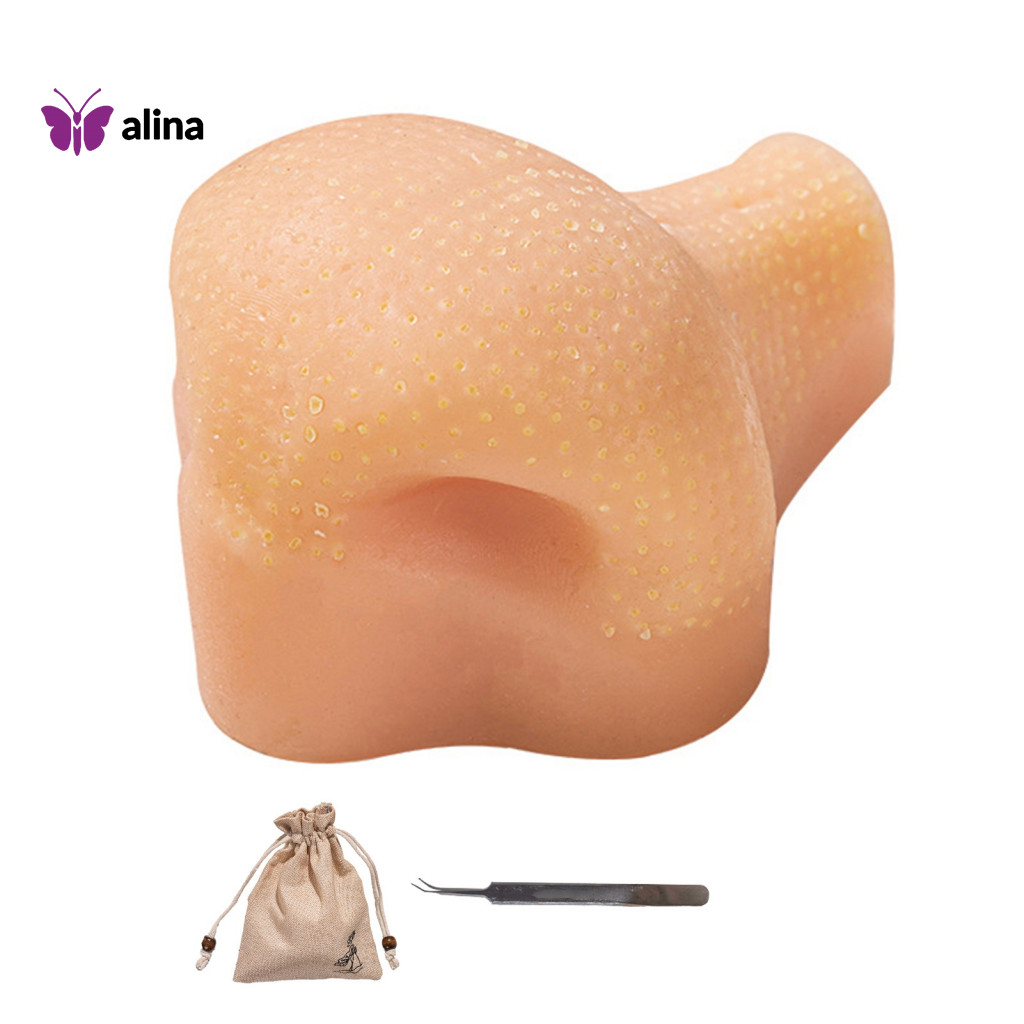 ALINA Bộ loại bỏ mụn đầu đen Giảm căng thẳng Loại bỏ mụn đầu đen Giảm căng thẳng Đồ chơi loại bỏ mụn đầu đen mũi có nhíp – Mô phỏng mụn đầu đen hình mụn đầu đen để vui nhộn