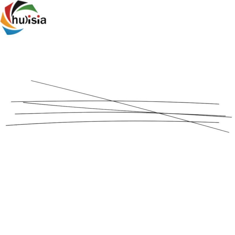 Chulisia Gói 5 Thanh Sợi Carbon RC Máy Bay Làm Sửa Chữa Accs 1x200mm Đen