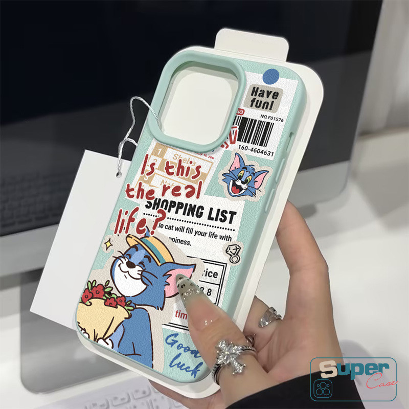 Ốp Lưng Tương Thích Cho IPhone 11 17 13 15 16 14 12 Pro Max 16 13 15 17 12 14 Pro 14 15 16 Plus XR X XS Max Cặp Đôi Thời Trang Mèo Dễ Thương Marie Letter Doodle Bìa Mềm