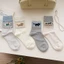 Hoạt Hình Dễ Thương Chó Con Mèo Con Tất Nữ Mùa Hè Giữa Ống Tất Cotton Nguyên Chất Ins Hợp Thời Trang Phiên Bản Hàn Quốc