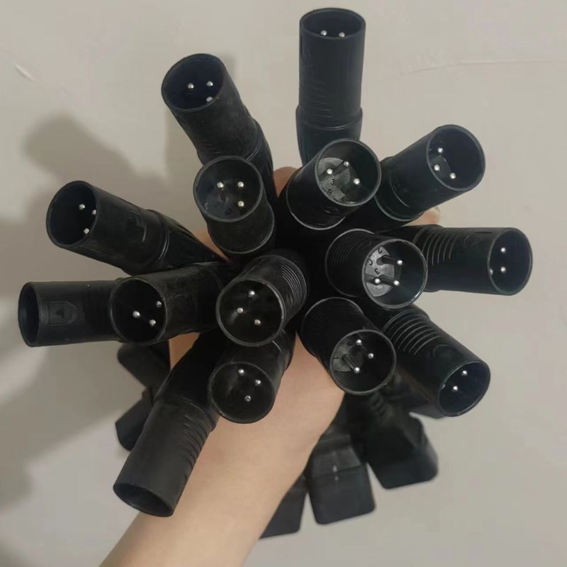 Yadi Tailing Emma Xe Điện Đầu Canon Cáp Chuyển Đổi Sạc Cọc Chuyển Đổi Thiết Bị Cáp Khớp Xe Điện Lithium Ba Lõi Tròn
