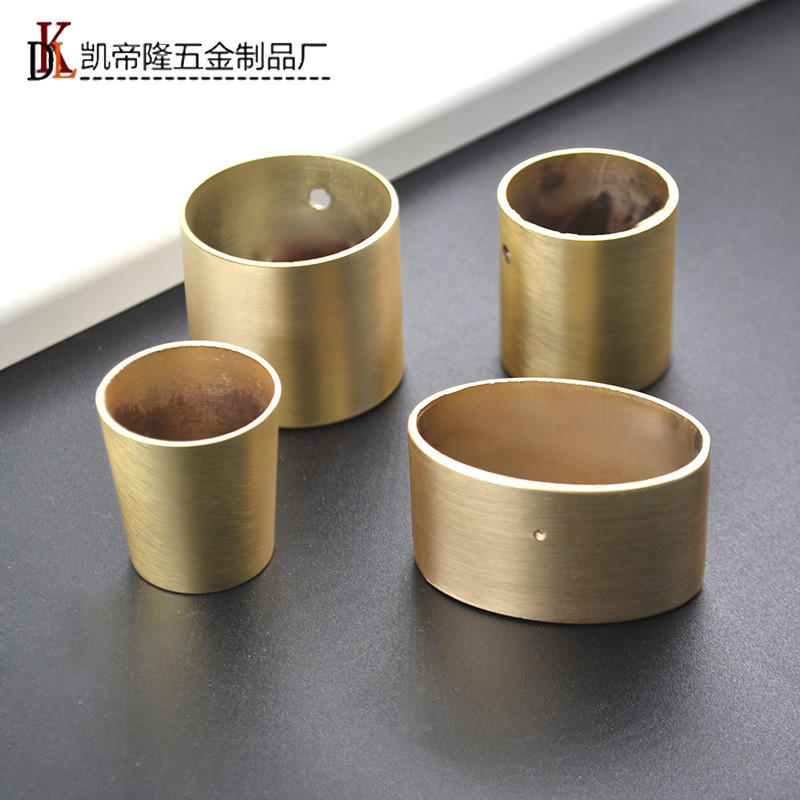 Mới Phong Cách Trung Quốc Gỗ Chắc Chắn Nội Thất Đồng Chân Hình Bầu Dục Đồng Chân Bao Hiện Đại Phong Cách Đơn Giản Sofa Nội Thất Đồng Chân Bao UB9A