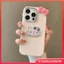 Dành Cho Redmi 14C Note 8 9 10 10C 13C 12C 10C 12 13 Pro 9C 9 9T 9A A1 11s 8 Note12Pro 11 A3 10 13C 10s 9 A2 Note 10 12 13 C75 Búp Bê 3D Hello Kitty Ngọt Ngào Ốp lưng cặp đôi