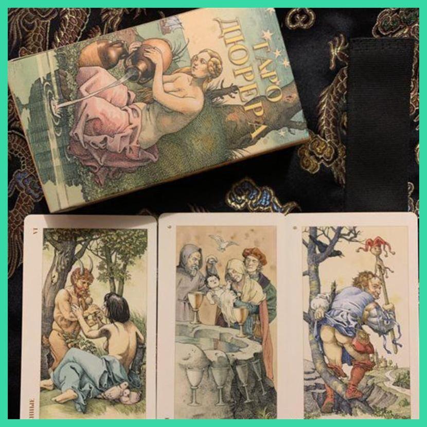 Bộ bài Tarot dành cho người mới bắt đầu 78 Để bàn Oracle Cards Giải trí di động Bộ bài bói toán Nga Công cụ Oracle cho sonlekvn