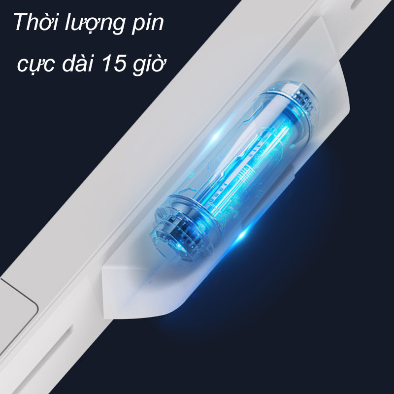 Đèn Học LED Chống Cận Tích Điện, Bảo Vệ Mắt, 5 Màu Sáng, Gắn Bàn Hoặc Dán Tường, Dễ Điều Chỉnh