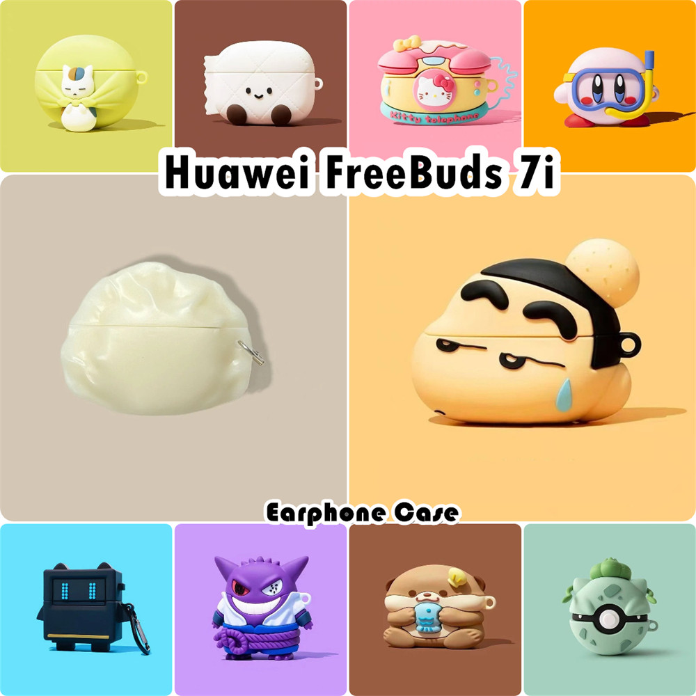 [Ngôi sao tương lai] Dành cho Huawei FreeBuds 7i Vỏ tai nghe silicon mềm mô phỏng hoạt hình NO.2