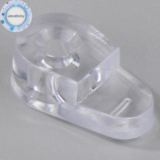 Ulovebsby 50 Chiếc Tấm Thủy Tinh Giữ Kẹp Gương Trong Suốt Kẹp Cho Cửa Tủ Kính Giữ Tủ Gương Tủ Sửa Kẹp VN