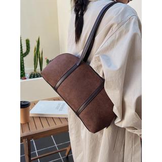 Thường Ngày Retro Da Lộn Túi Nữ 2025 Phong Cách Mới Thời Trang Siêu Nóng Niche Một Vai Nách Túi Di Động Vỏ Túi