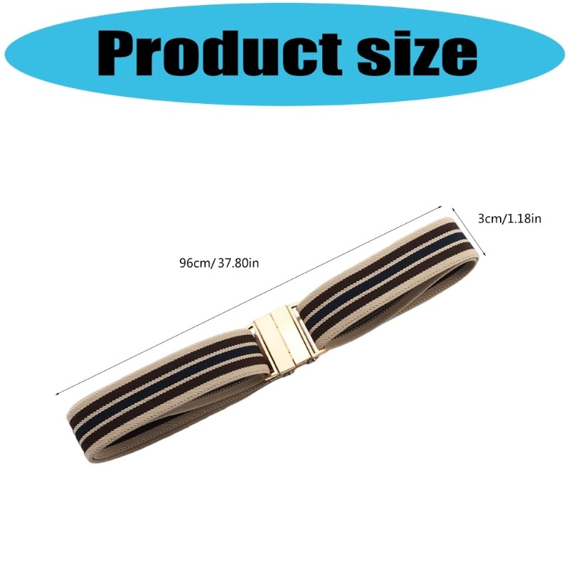 COO Linh Hoạt Co Giãn Thắt Lưng Co Giãn Có Thể Điều Chỉnh Polyester Unisex Thắt Lưng Cho Quần Du Lịch Nhẹ Bền Des