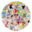 Bộ 50 Powerpuff Girls Season Tom Và Jerry Hoạt Hình Graffiti Dán Chống Thấm Nước Quà Tặng Giáng Sinh