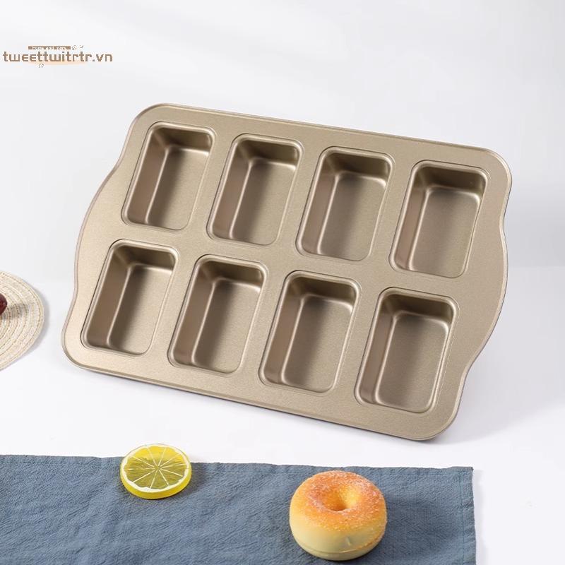 TRTR 1 Cái 8 Khuôn Khay Nướng Bánh Chảo Bánh Mì Nướng Muffing Chảo Chống Dính Lò Nướng Nướng Bánh Cupcake Khuôn Dụng Cụ Nướng Bánh Để Sử Dụng Tại Nhà VN