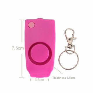 Báo động TUYỆT VỜI, Móc khóa báo thức cá nhân chống quay 130dB, Móc khóa báo động khẩn cấp chống sói di động khẩn cấp
