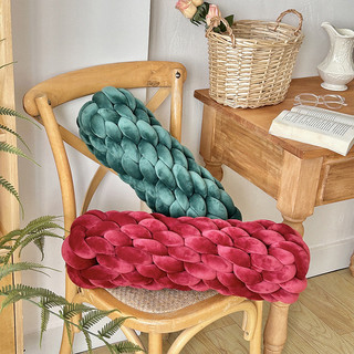 Bắc Âu ins Xoắn Thắt Nút Gối Phòng Ngủ Trang Trí Phòng Khách Sofa Gối Sang Trọng Đệm Gối