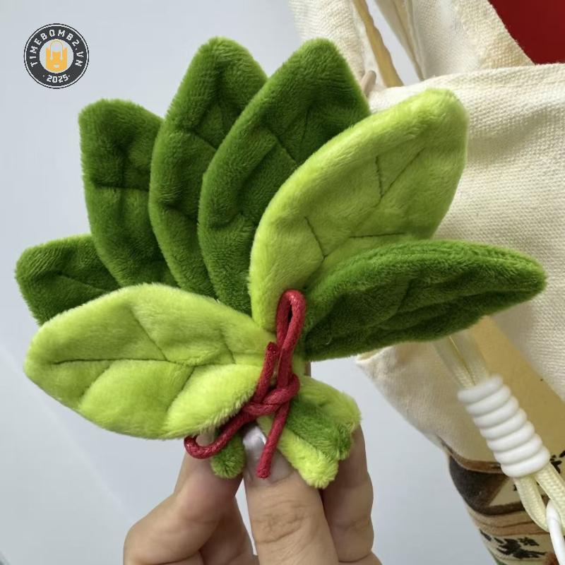 {TB & Bag} 1 Chiếc Mặt Dây Chuyền Sang Trọng Lá Bưởi Để Giải Phóng Xấu May Mắn Trang Trí Phòng Ngủ Nhà Quyến Rũ Móc Khóa Ô Tô Quà Tặng Sinh Nhật.