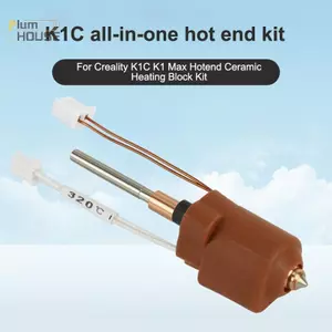 PlumHOUSE Dành Cho Creality K1C K1 Max Hotend Gốm Khối Làm Nóng Bộ Chịu Nhiệt Nóng Phụ Kiện Máy In 3D Thay Đổi Nhanh Bộ Vòi Phun VN