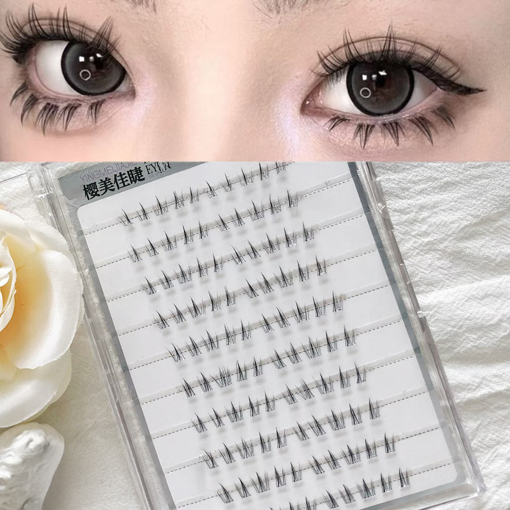 Không Gule Need DIY Đáy Lông Mi Lông Tơ Cụm Lông Mi Giả Thích Hợp Cho Nữ Mọi lứa tuổi