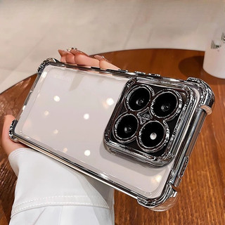 Ốp lưng trong suốt chống sốc không ố vàng cho Xiaomi 13 14 15 15T Pro Ultra 15S Pro Redmi Note 11 12 13 14 Pro 5G K60U