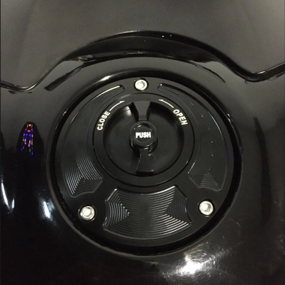 Dành Cho Xe YAMAHA YZF R1 R1M R7 R6 R15 R15M R3 Xe Máy Phát Hành Nhanh Nắp Bình Nhiên Liệu Nhôm CNC Phụ Kiện Khóa Nhanh