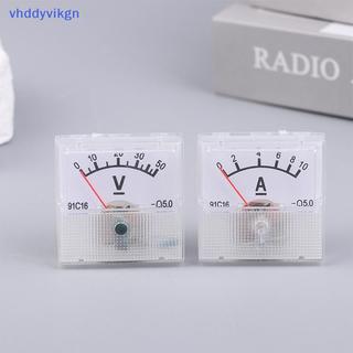 VHDD AC 150-300V 10-250V 5-75A Ampe kế Điện áp hiện tại Máy kiểm tra Analog Con trỏ Volt Ampe kế Bảng điều khiển VN