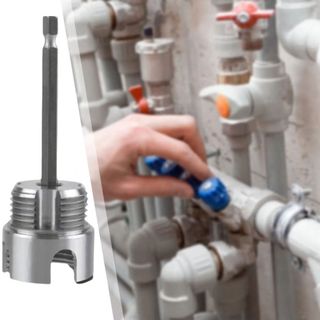 Dụng cụ ren ống YONDR, Vòi ren nhựa PVC PPR bên trong 1 Inch, Sửa chữa đa năng di động Dụng cụ khai thác ống hoạt động dễ dàng Ống nhựa PVC