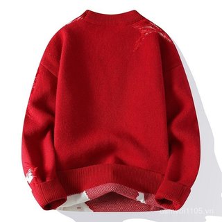 Áo Len Cổ Tròn Thời Trang Thu Đông