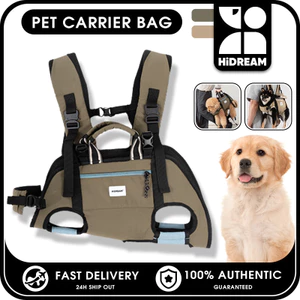 HIDREAM Pet Spine Protection Ba lô Thiết kế mang theo 3 chiều Hỗ trợ đầu Không bị rối cho thú cưng 15kg