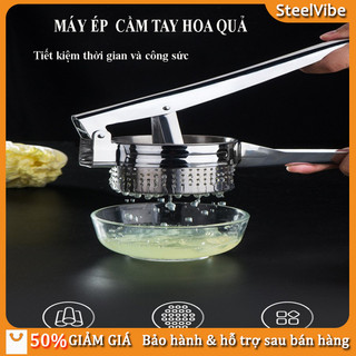 Máy ép rau củ inox cầm tay - Kích thước 27x9.2cm, phù hợp ép đa dạng hoa quả và rau củ