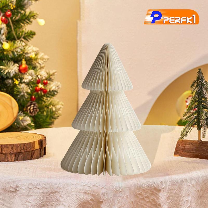 Giấy Giáng Sinh Trang Trí Cây Trang Trí Tổ Ong Cây Giáng Sinh Giáng Sinh Mantel Trang Trí Cho Kệ Sách