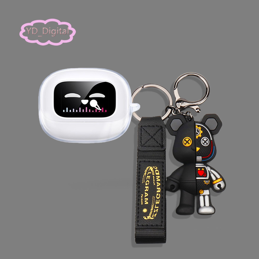 Dành Cho Ugreen Echobuds Magic Tai Nghe T6 Magic Tai Nghe Vỏ Bảo Vệ Vỏ Mềm Trong Suốt Bảo Vệ Chống Sốc Với Mặt Dây Chuyền Lợn Dễ Thương