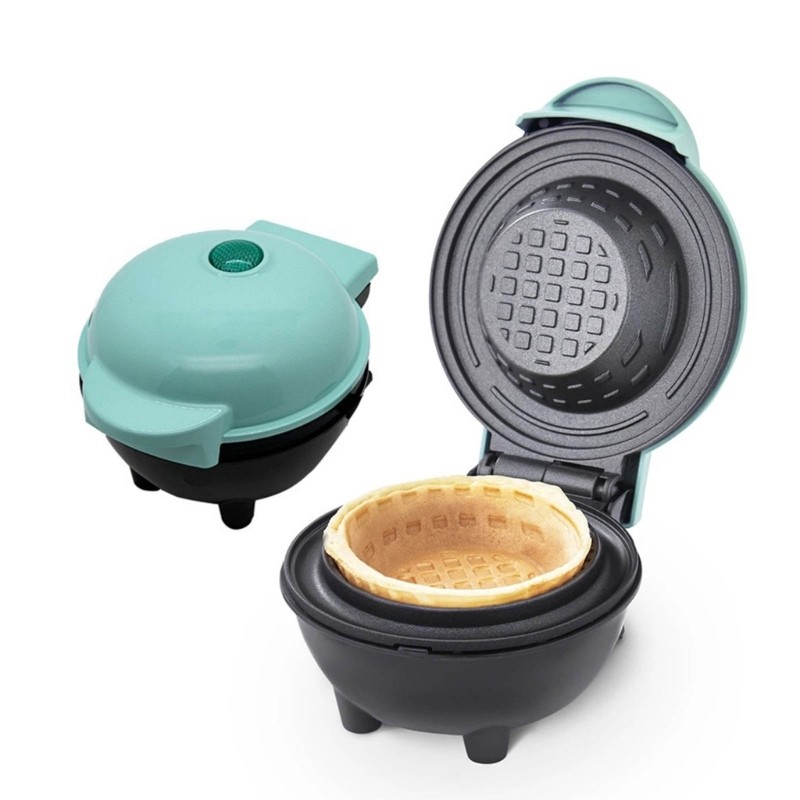 SHI Electric Waffle Bowl Maker 110V Máy Ăn Sáng Bánh Waffle Bánh Mì Pancake Maker Máy Ăn Sáng Cho Gia Đình Sử Dụng Nhà Bếp