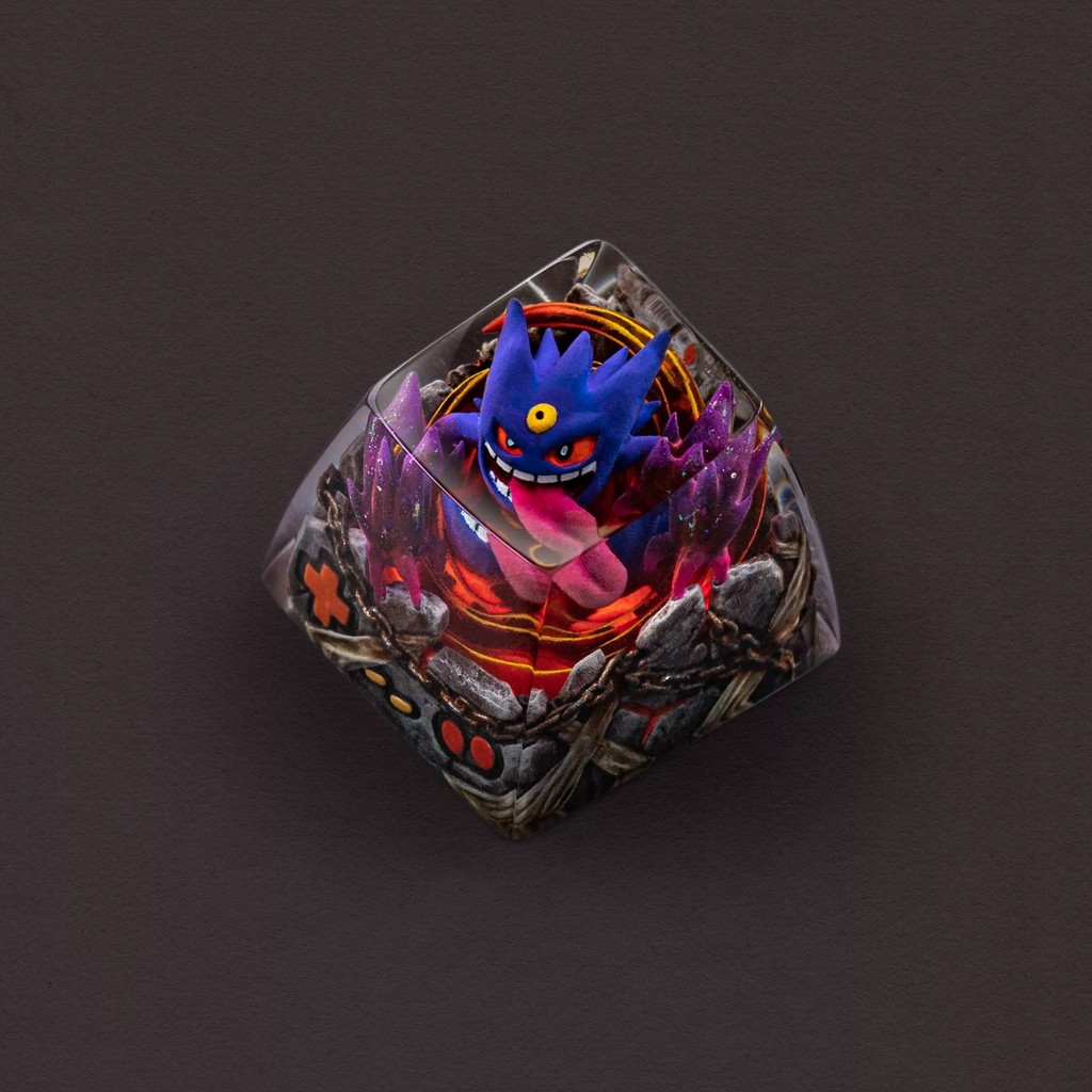 Keycap Pokaymon Resin Nghệ Thuật Thủ Công Cao Cấp | KCAP - World of keycaps