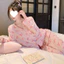 Shop Ice Silk Ren Bộ Đồ Ngủ Nữ Nơ Dễ Thương Cô Gái Ngọt Ngào Trái Tim Homewear