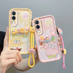 Ốp lưng cho vivo Y04 4G Y29S 5G anime chống rơi TPU mềm silicon 3D Vỏ điện thoại dễ thương Hoạt hình