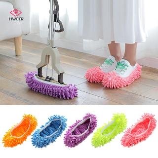 [HÀNG SẴN] Giẻ Lau Nhà Đeo Chân Microfiber Thông Minh Bao Giày Lau Nhà Lười Thấm Hút Nước Khử Bụi Bẩn Tiện Lợi