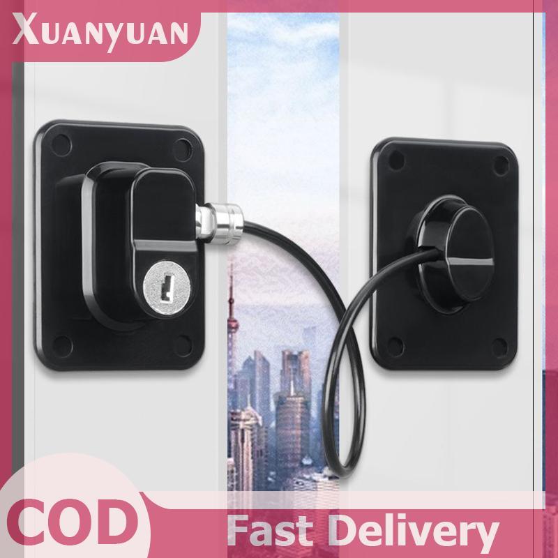 XUAN Khóa ngăn kéo không đục lỗ Khóa bảo vệ an toàn cho trẻ em Kẹp trẻ em trên tay Tủ giặt VN