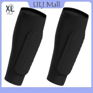 ULJ Bảo Vệ Trượt Tuyết Tibia Với Honeb Pad Thể Thao Shin Nẹp Bắp Chân Bảo Vệ Tay Áo Đường Dài Chạy Legging Tất Bóng Đá.