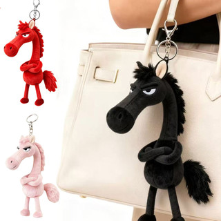 Móc khóa năm con ngựa cho ô tô tượng trưng cho sự quý phái May mắn. Charm nội thất ô tô, điểm nhấn trang trí nội thất