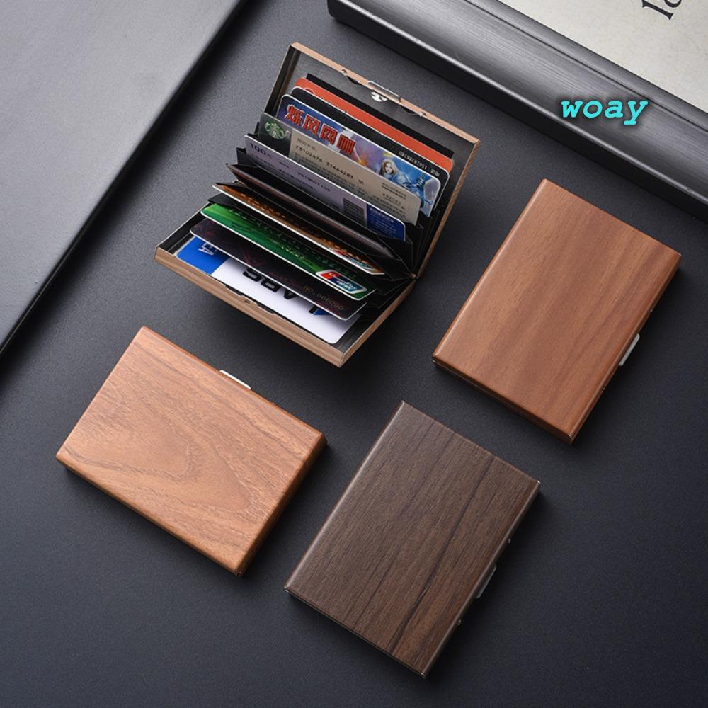 Thẻ Bankcard WOAY, Hộp đựng thẻ dung lượng lớn siêu mỏng, Chủ thẻ ngân hàng đa chức năng chống thấm nước