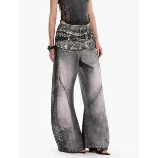 Quần Jean Nam Phong Cách Harajuku từ Nhật Bản, Thiết kế Unisex