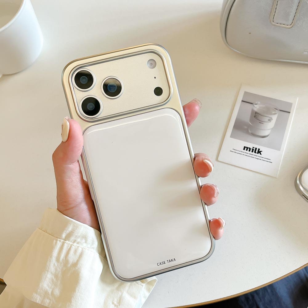 Ốp Lưng Cứng Tương Thích Với iPhone 13 14 14Pro 14ProMax 15 15Pro 15ProMax 16 16Pro 16ProMax 17 17Pro 17ProMax Ốp Họa Tiết Màu Be