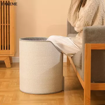 Máy sưởi không gian dưới Máy sưởi bàn Máy sưởi chân điện 3 cấp độ Điều chỉnh nhiệt độ Loại thùng Máy sưởi bảng gia đình cho bàn
