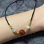 Vòng cổ và vòng tay keo đậu đỏ phong cách mới, thiết kế đơn giản - Quà tặng ý nghĩa cho cặp đôi
