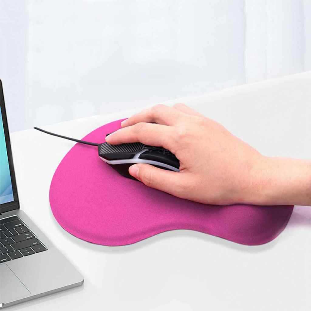 Lót Chuột Trơn Có Kê Tay Bàn Phím Đệm Silicon tiện dụng Bàn di chuột có đệm tay (chống mỏi, chai tay) EE886