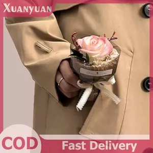 XUAN Pocket-Meeting Bó Hoa Nhỏ Hoa Hướng Dương Hoa Nhân Tạo Hộp Quà Tặng Ngày Lễ Tình Nhân Quà Tặng Sinh Nhật Trang Trí VN