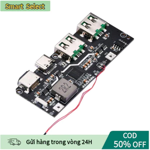 【COD】Bộ mạch sạc nhanh hai chiều 22.5W tương thích QC4.0 QC3.0 cho pin 18650 và Li-Po 3.7V với hệ thống bảo vệ toàn diện