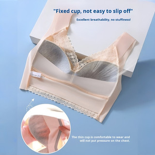 Áo ngực ren đặc biệt cho bé gái, phần mỏng, áo ngực tập hợp khoe đồ lót nhỏ không để lại dấu vết
